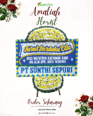 Papan Bunga Duka di Langsa Barat