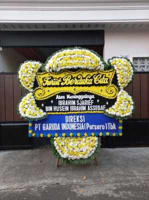 Papan Bunga Duka di Langsa Barat